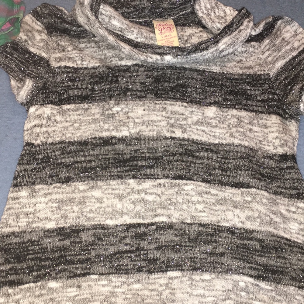 Turtleneck short sleeved